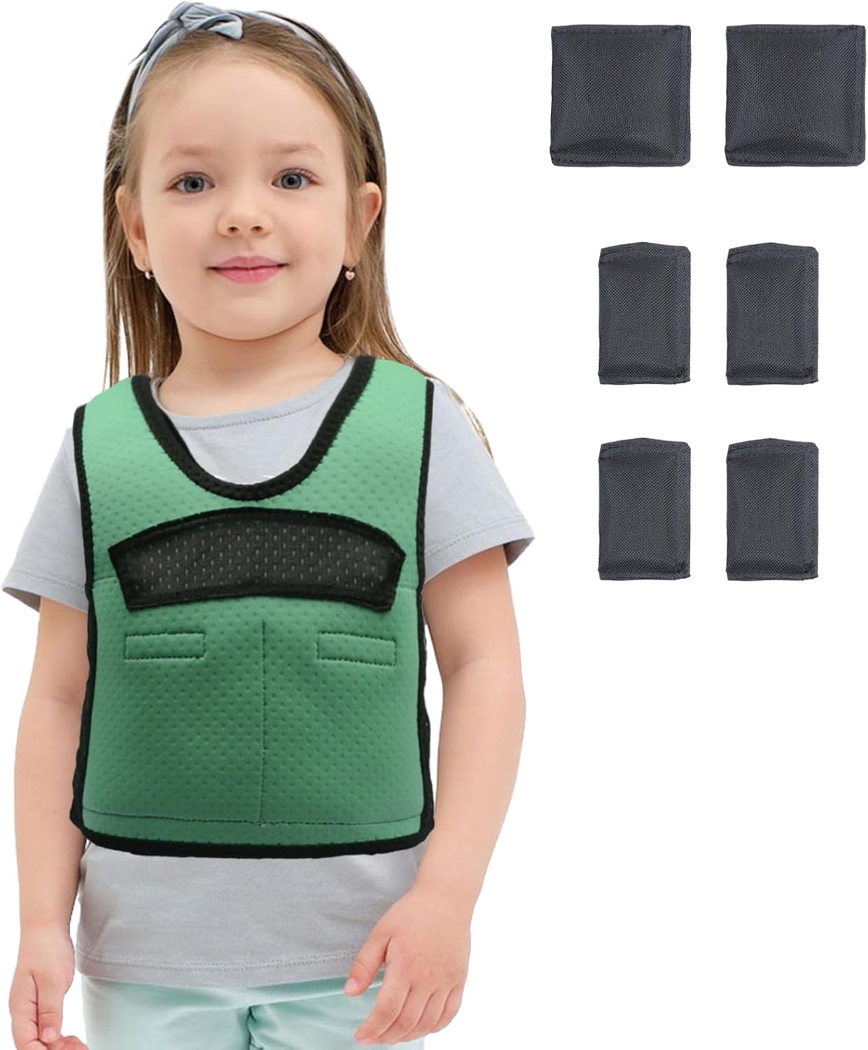 Compression Vest for Kids - Adjustable Weighted Vest for Comfort