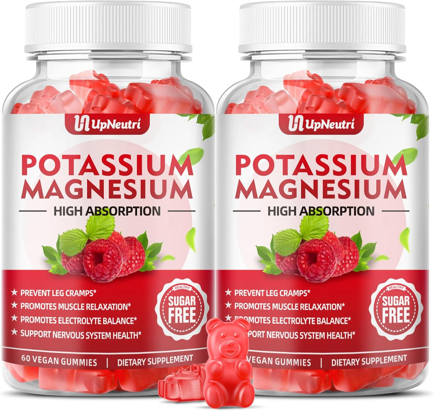 Potassium Magnesium Supplement Gummies for Muscle Health