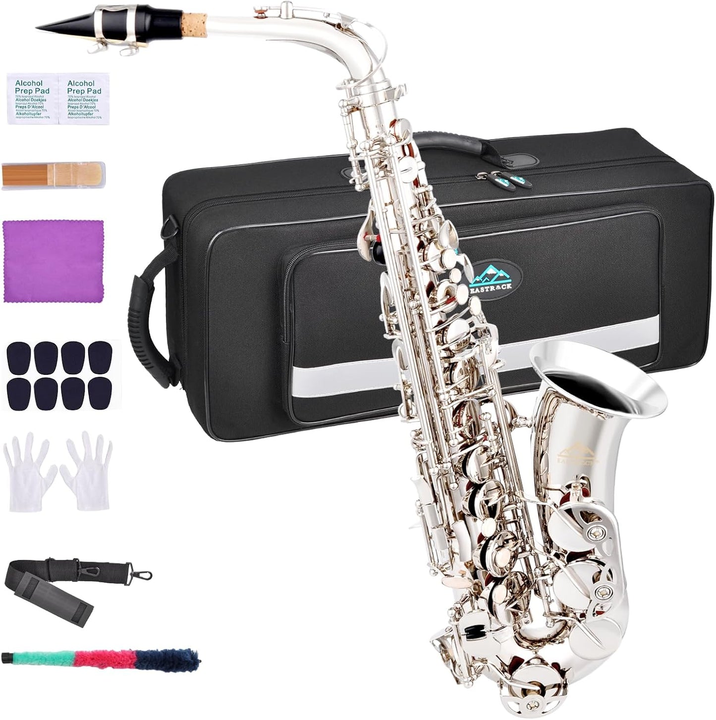 EASTROCK Alto Saxophone Full Kit for Beginners and Students