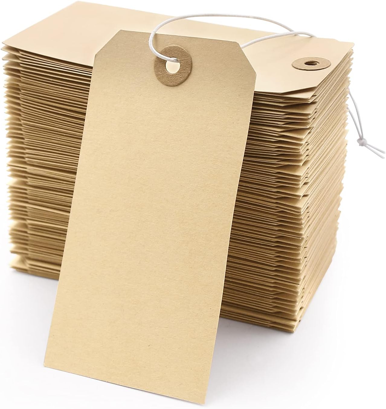 Blank Manila Shipping Tags with String - 350 PCS for All Uses