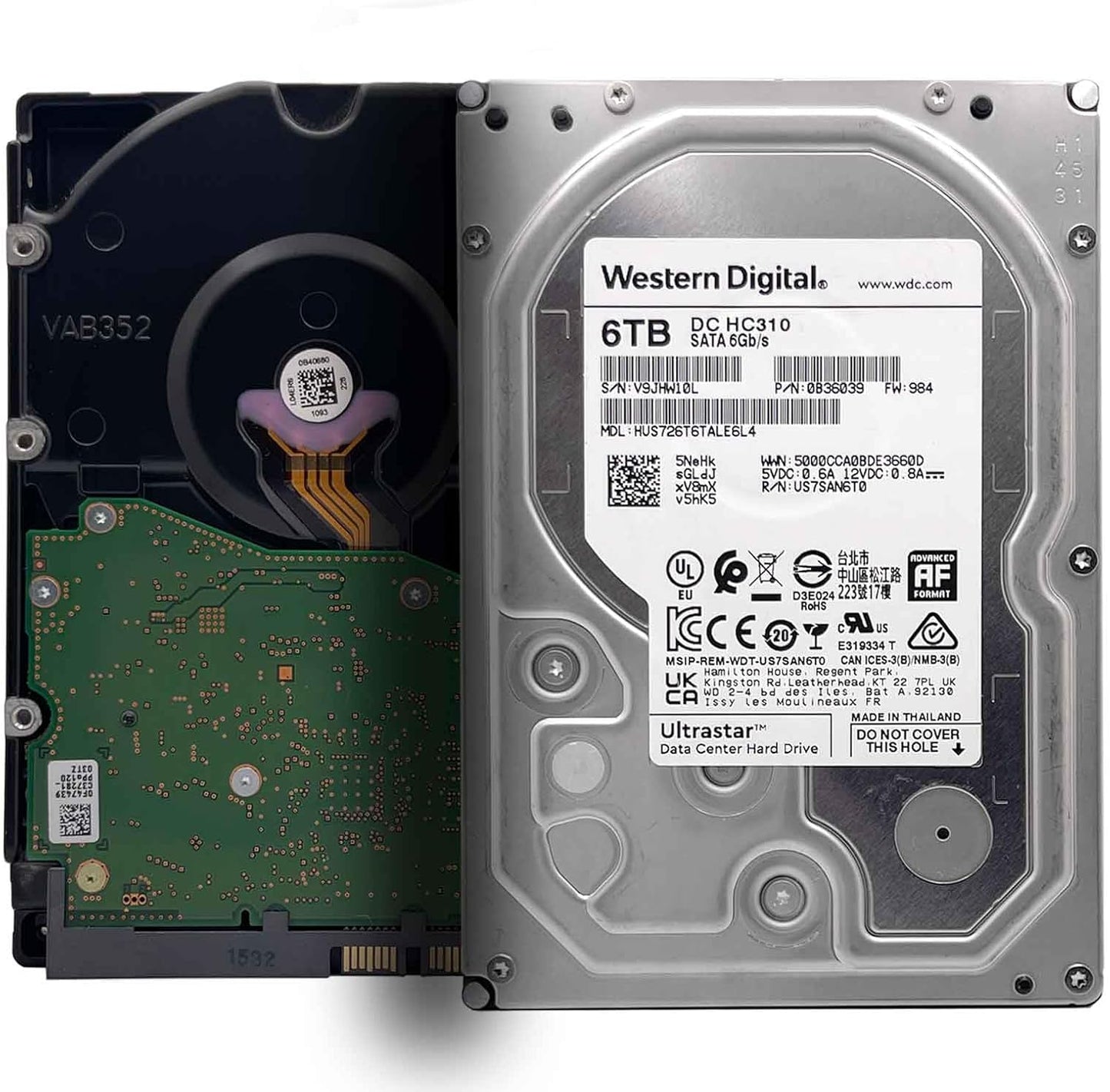 Western Digital 6TB Ultrastar DC HC310 Internal Hard Drive Review