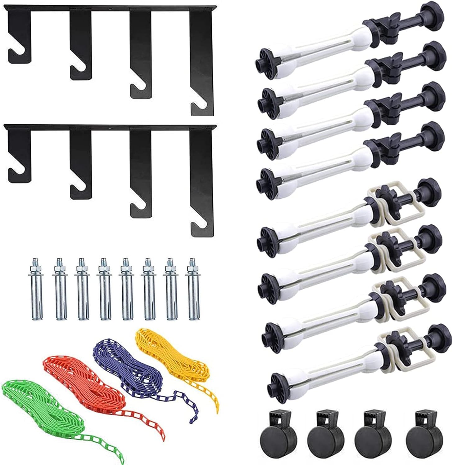 Photography Backdrop Wall Mount Roller System for Home Studio