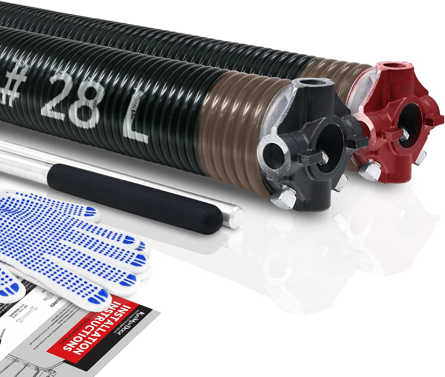 High Precision Garage Door Torsion Springs Set for Easy Installation