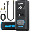 AVAPOW AP18 Tire Inflator Portable Air Compressor - Fast 150 PSI Pump