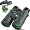 10x42 Binoculars for Adults with Smartphone Adapter - Outdoor HD View