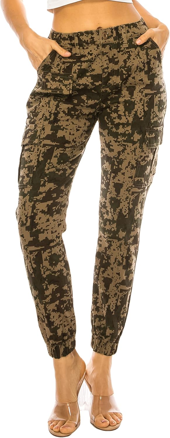 High Waisted Cargo Joggers Pants for Women - Stylish Comfort