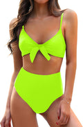 Blooming Jelly Womens High Waisted Bikini Set (Style 7MMR)