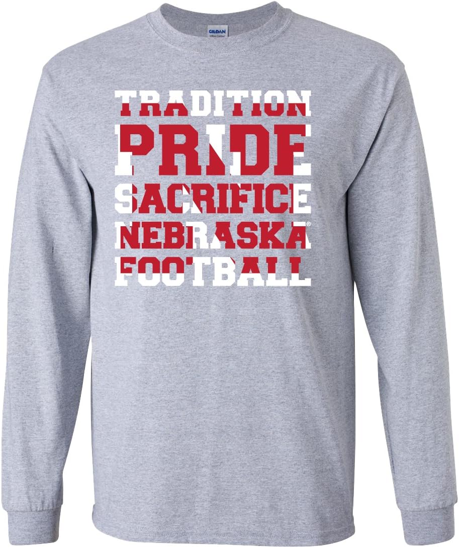CornBorn Nebraska Huskers Long Sleeve T-Shirts for Fans