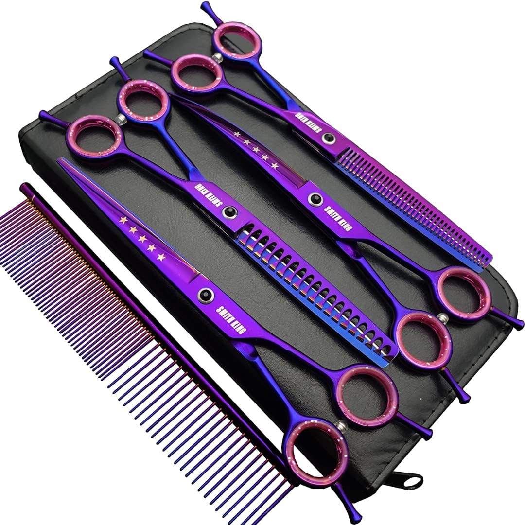 7.0 inches Professional Dog Grooming Scissors Set for All Needs