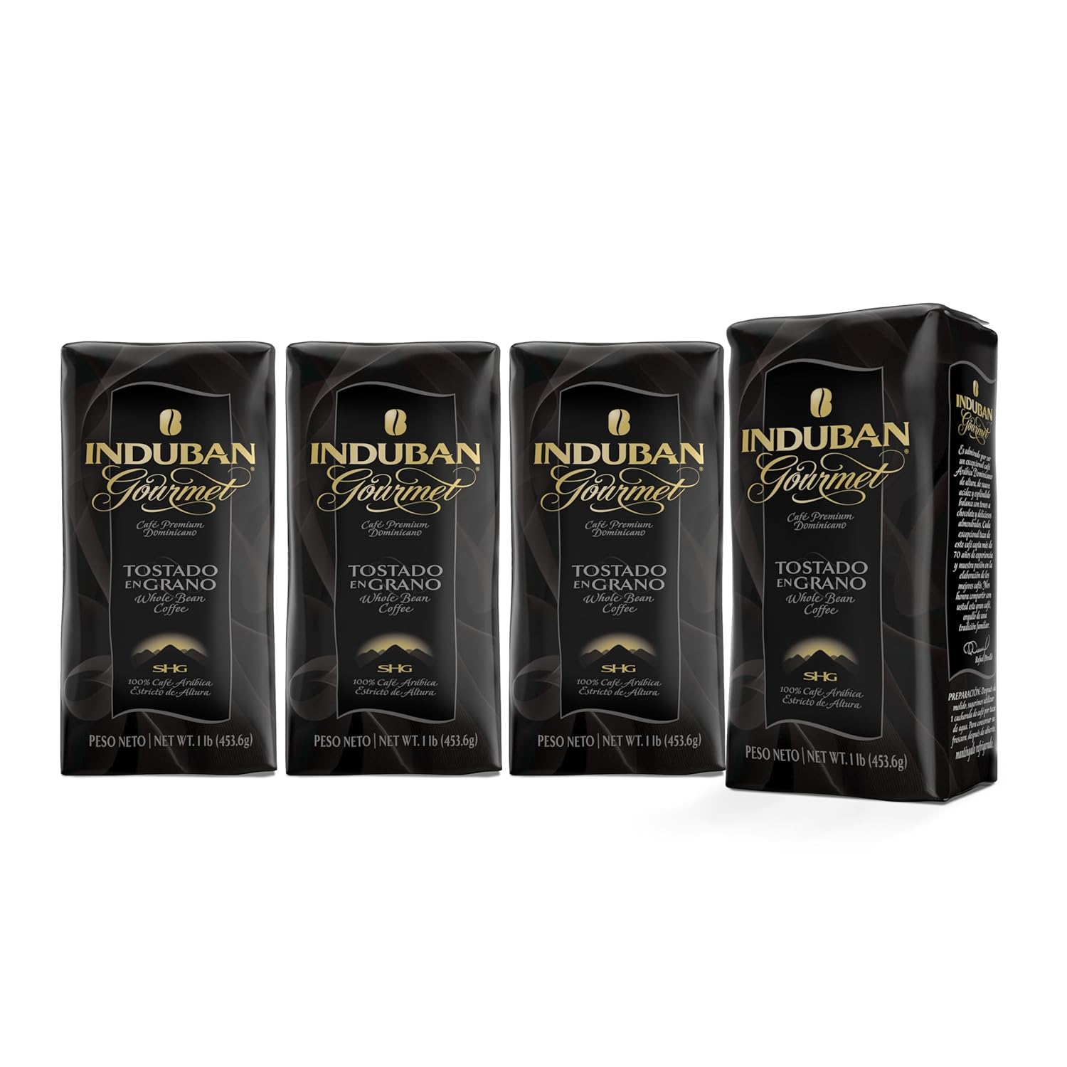 Induban Gourmet Whole Bean Coffee - Premium 100% Arabica Coffee