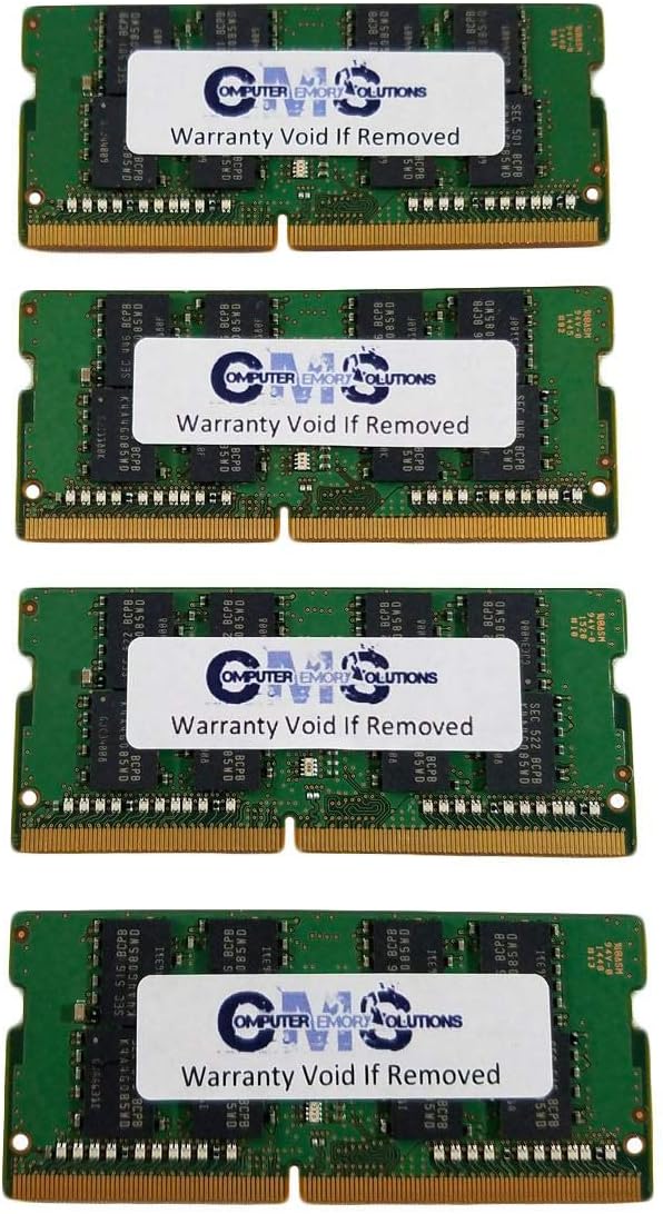CMS 32GB DDR4 3200MHz RAM Upgrade for Laptop - 4X8GB Kit