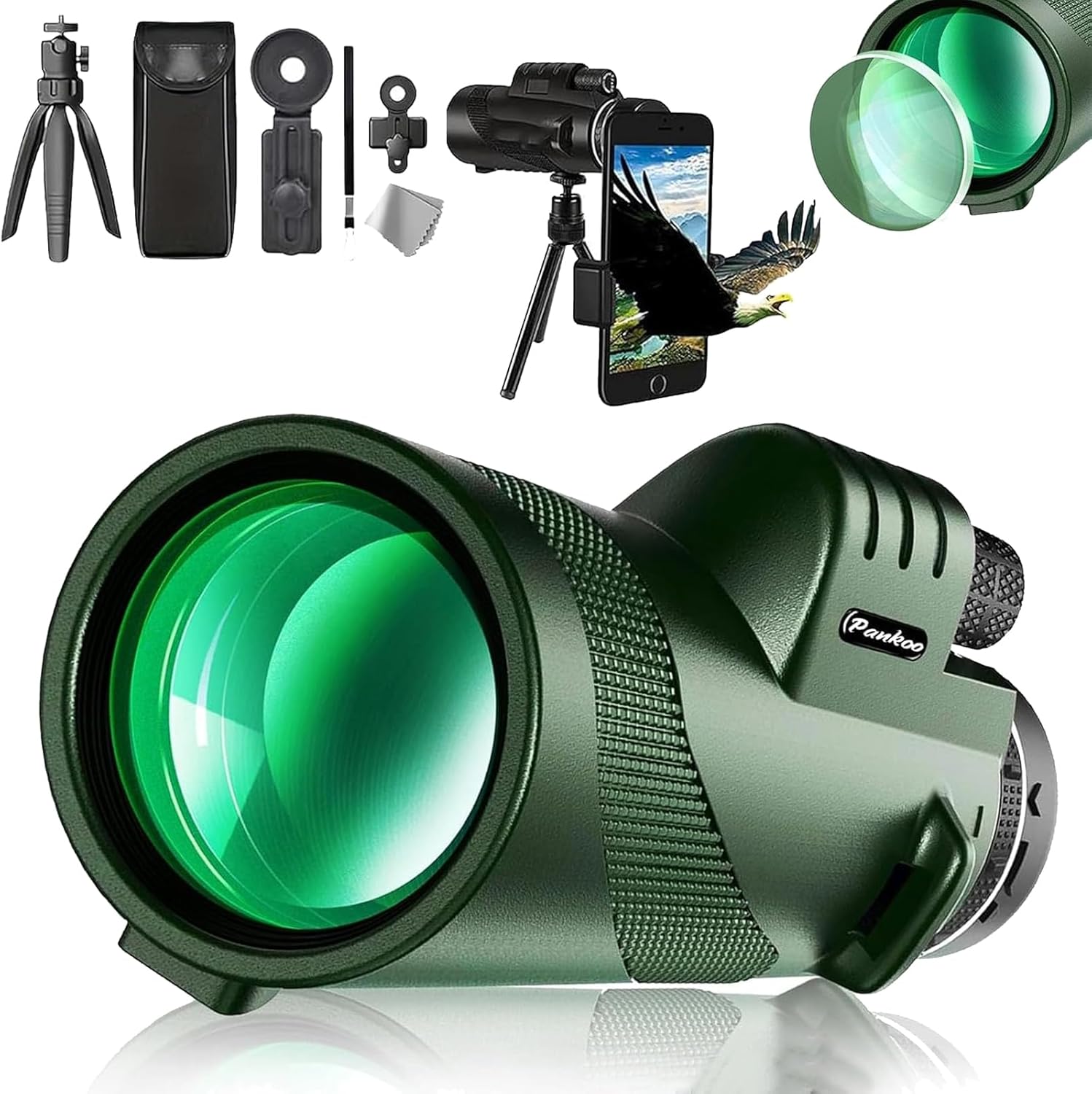 Stscope360 Monocular with 80x100 Magnification for Outdoor Adventures