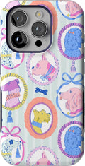 Casely iPhone 15 Pro Case Chateau Pups - Protective MagSafe Case