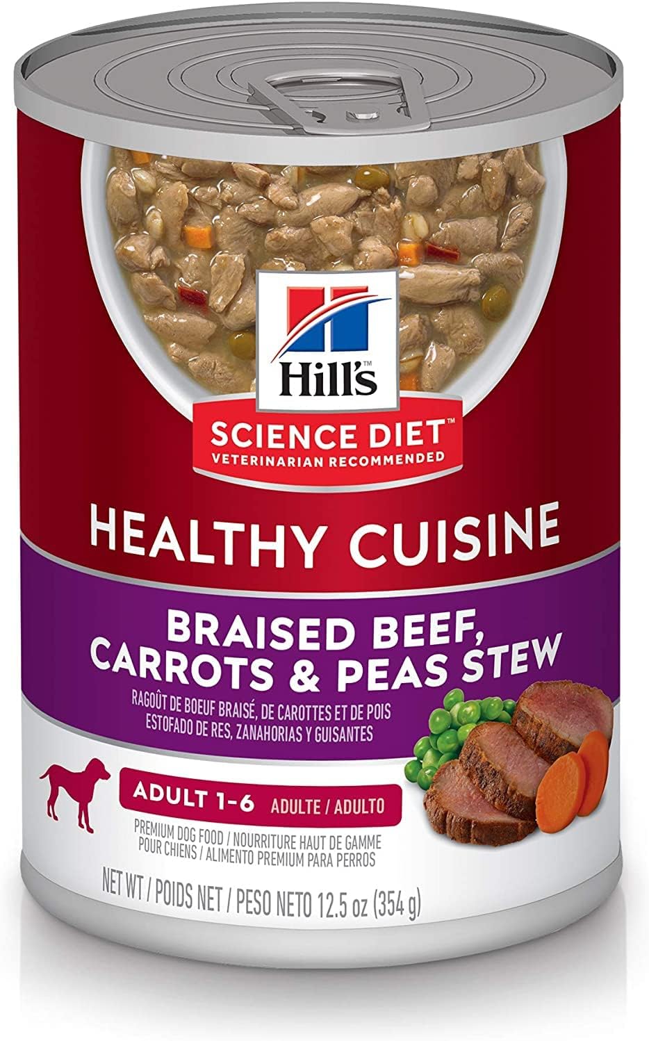 Hill's Science Diet Healthy Cuisine Braised Beef Stew for Dogs