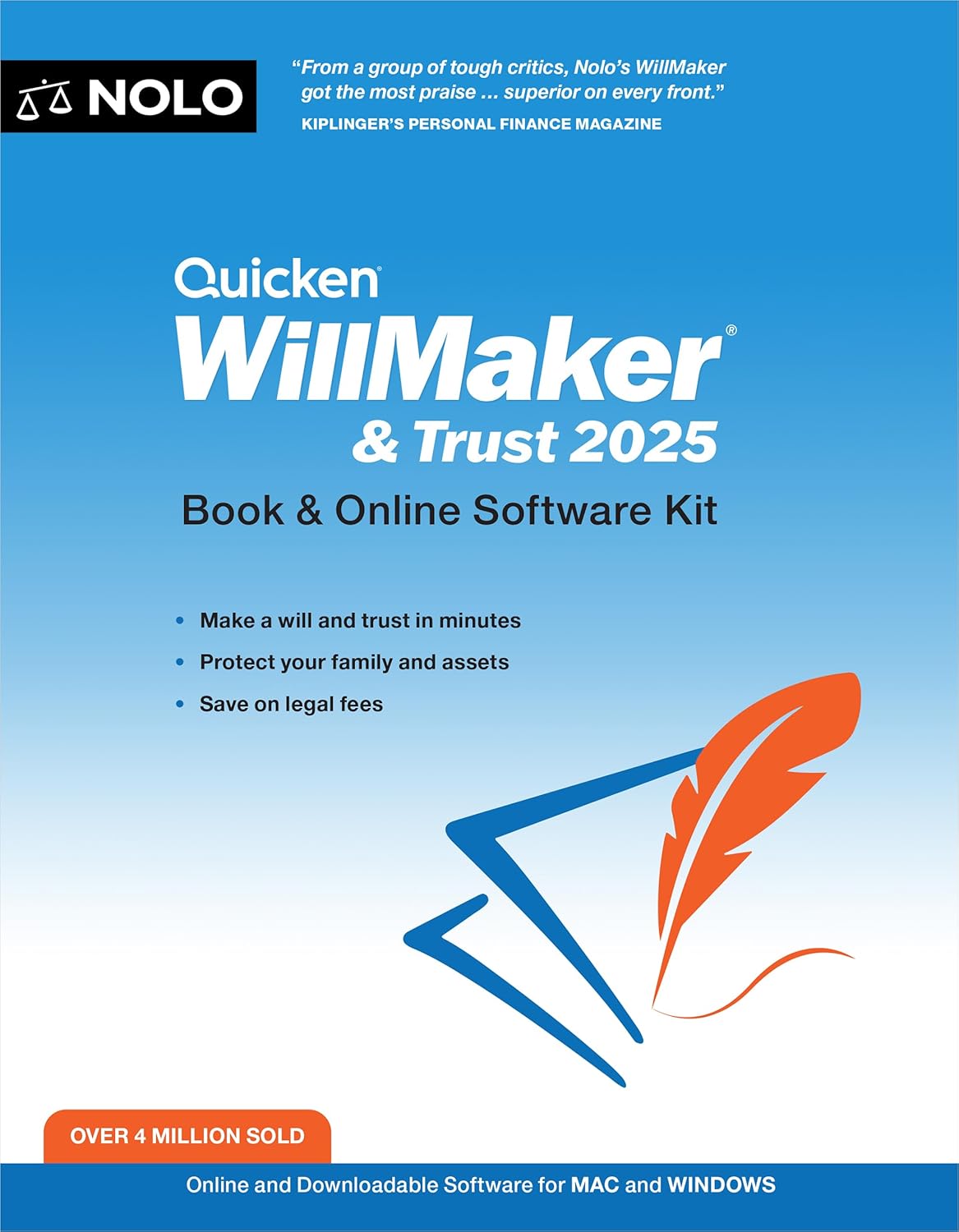 Quicken Willmaker & Trust 2025: Essential Book & Software Kit