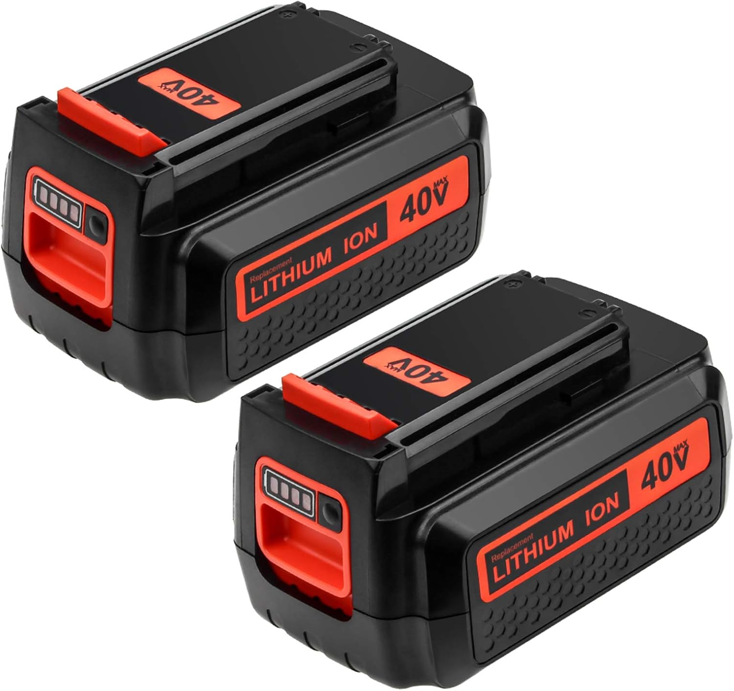2-Pack 3600mAh Lithium ion 40 Volt Replacement Battery for Tools