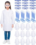 Kids Scientist Lab Coat Set 36 Pcs (12 Sets) - Group Dress Up Pack