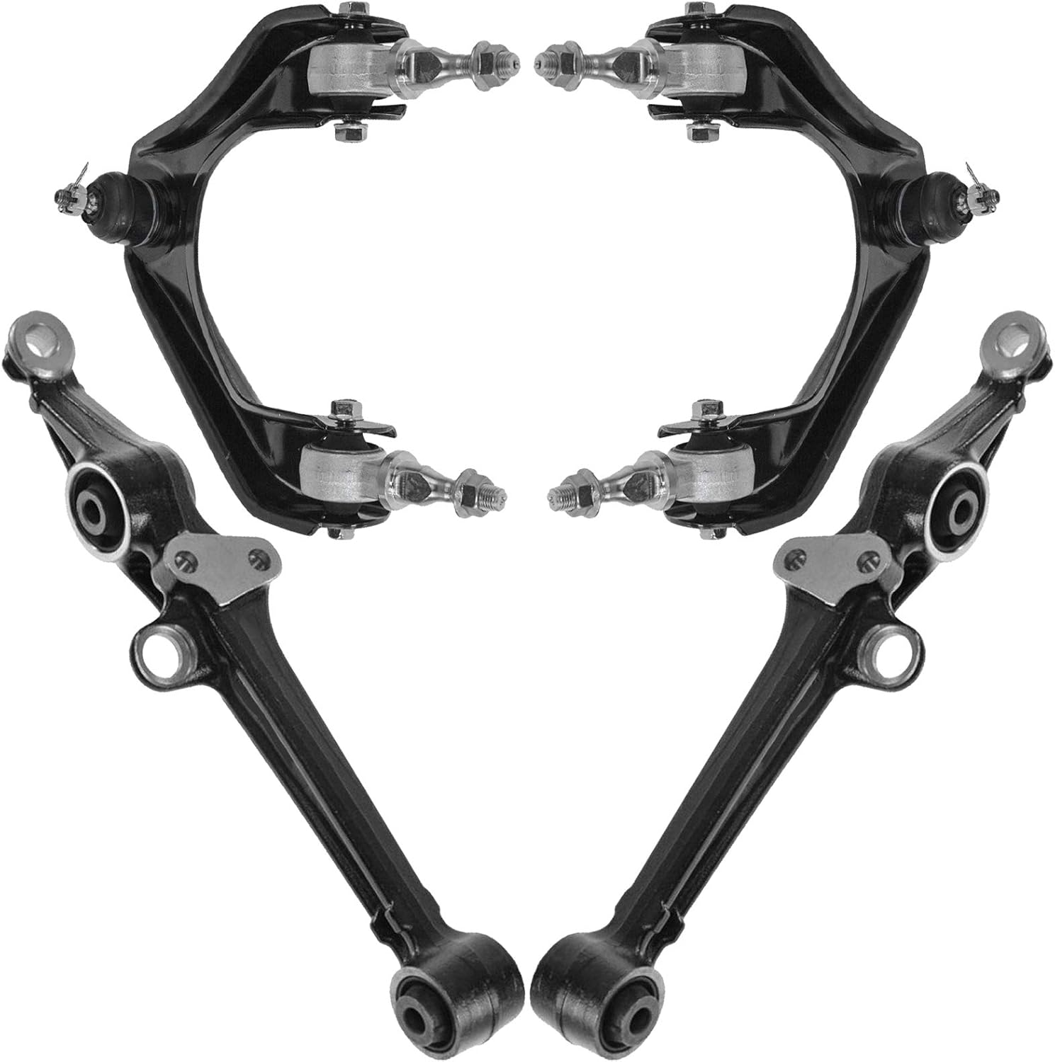 TRQ Front Control Arm Set for 1994-1999 Honda and Acura Models