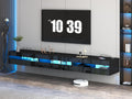 ANTISTA: Modern 94.5'' Floating TV Stand with Power Outlet