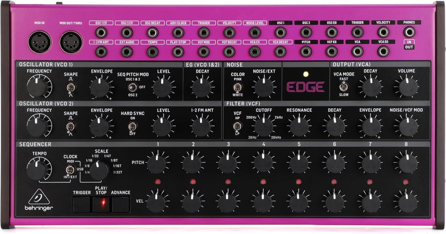 Behringer Edge Semi-modular Analog Percussion Synthesizer Review