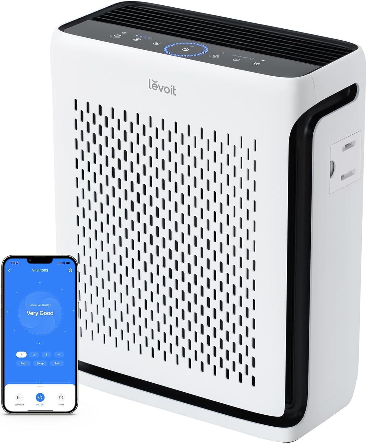 LEVOIT Air Purifier for Large Rooms with Smart WiFi Control