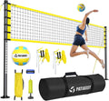 Portable Volleyball Net Set for Backyard, Beach & Outdoor - Regulation