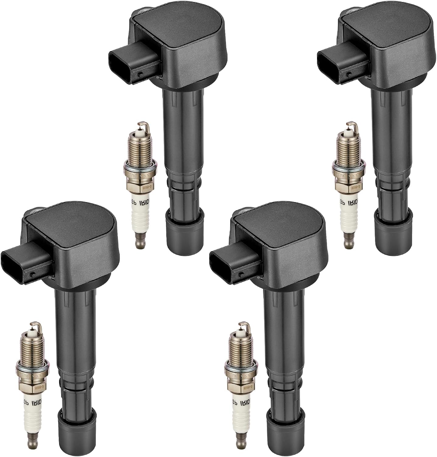 UF400 Ignition Coil Pack and ZFR6FGP Spark Plugs for Honda Civic