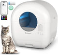 Self Cleaning Litter Box 76L Drum with 13L Waste Bin - Multi-Cat