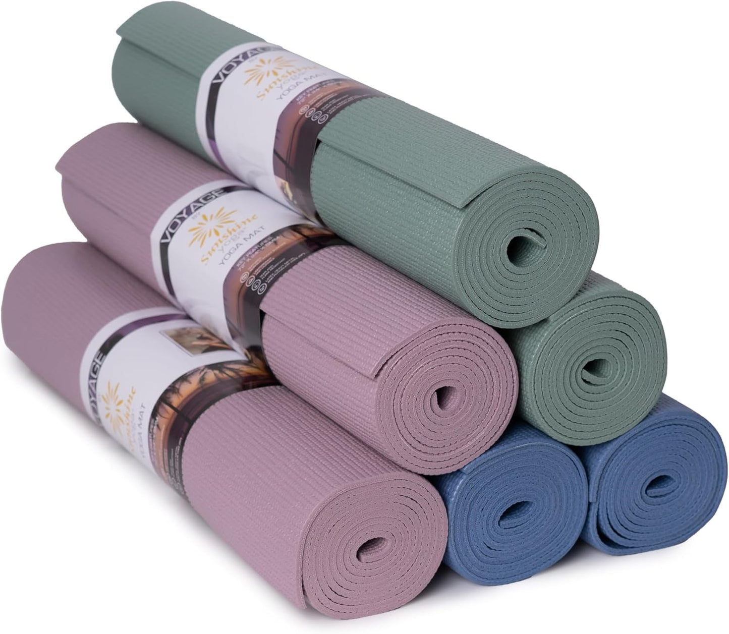 Sunshine Yoga Voyage Yoga Mat Set for Professional Studios