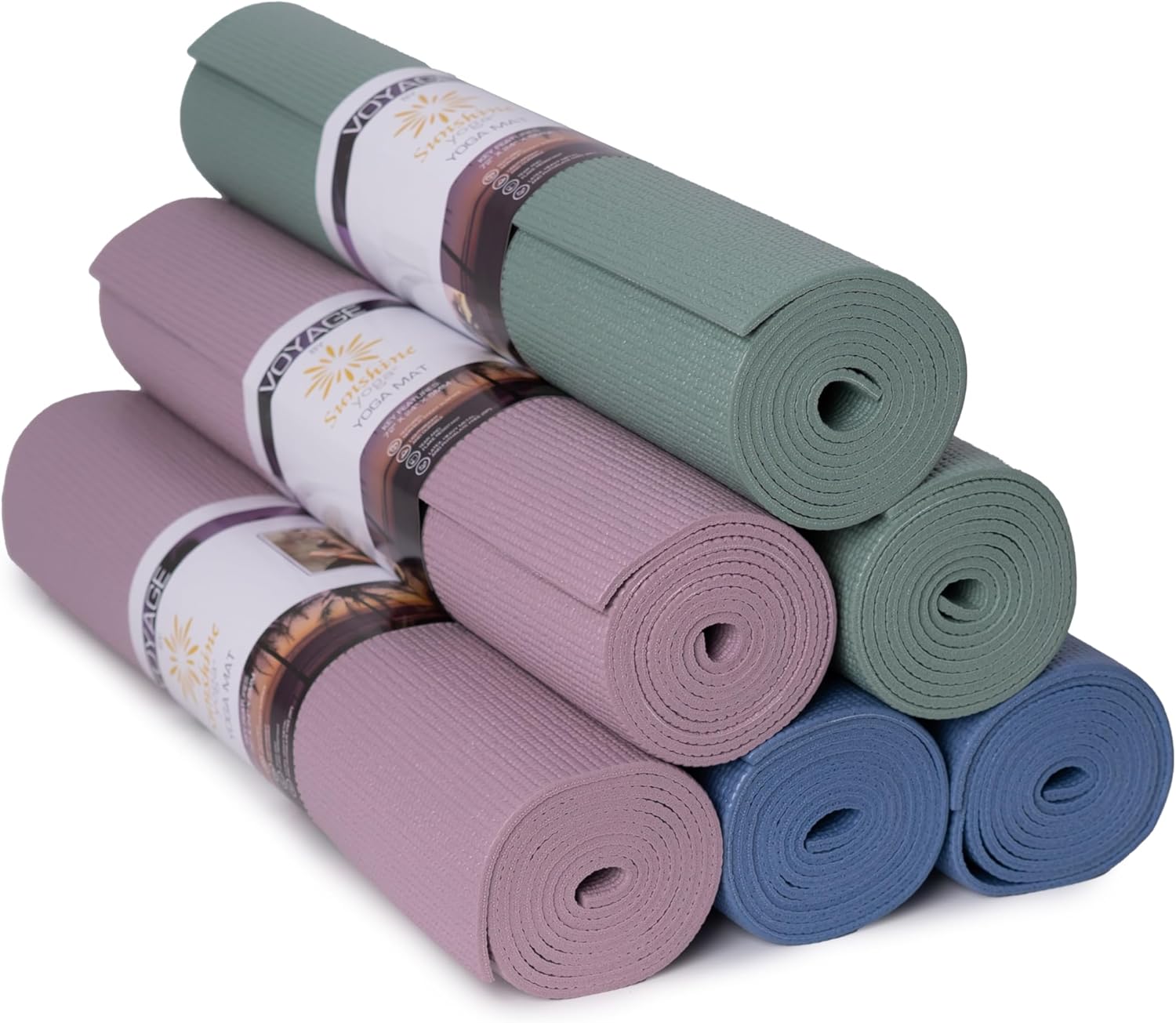 Sunshine Yoga Voyage Yoga Mat Set for Professional Studios