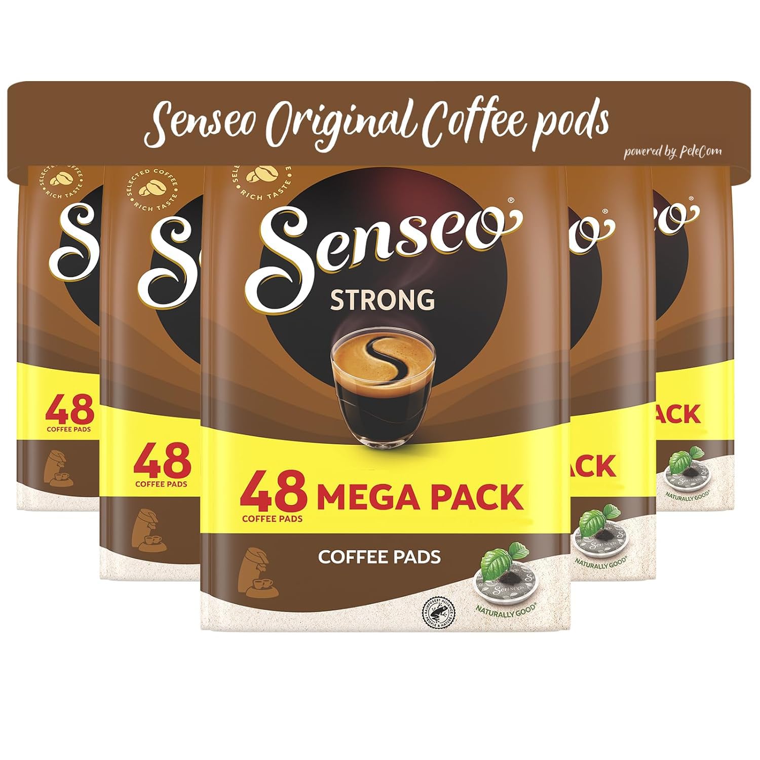 Senseo Strong Dark Roast Coffee Pods for Bold Flavor Lovers