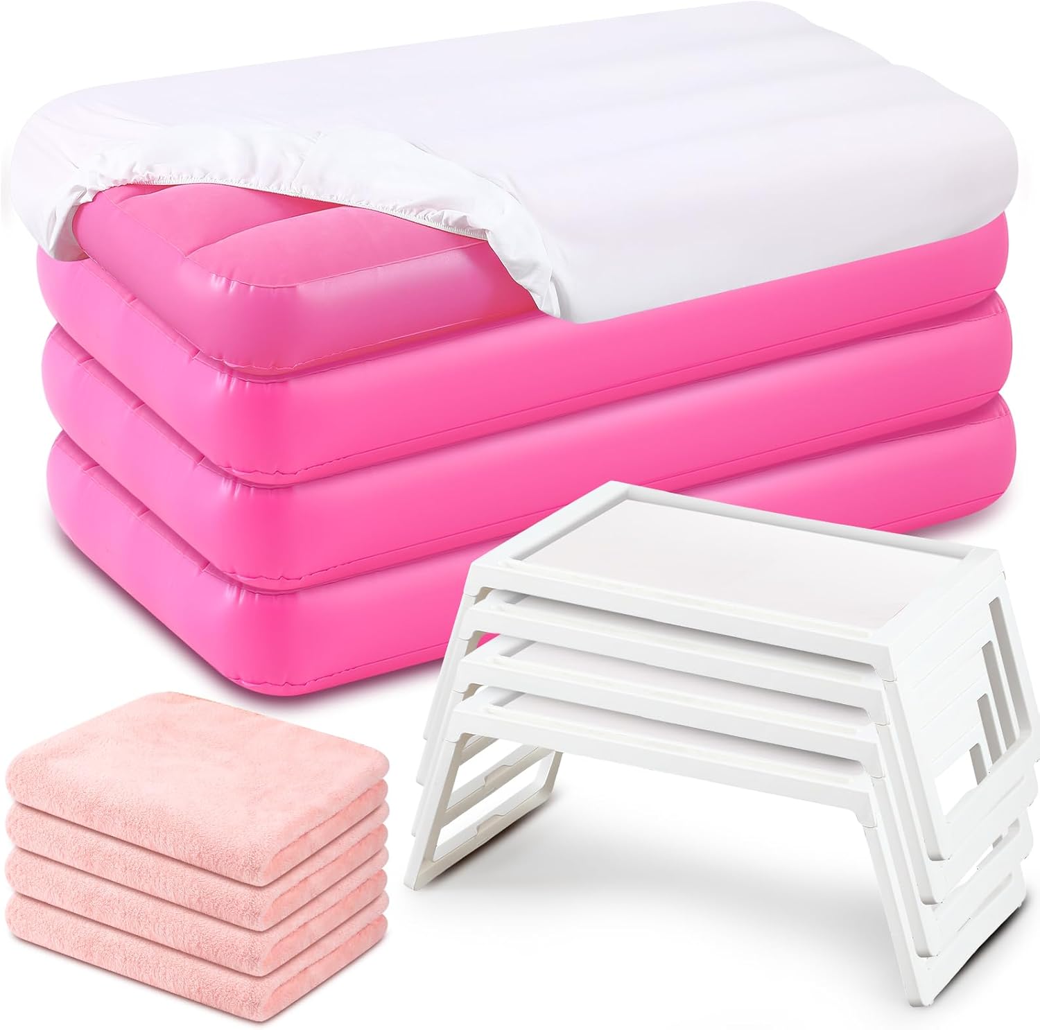 Ultimate Slumber Party Kit for Kids - Air Mattress Set