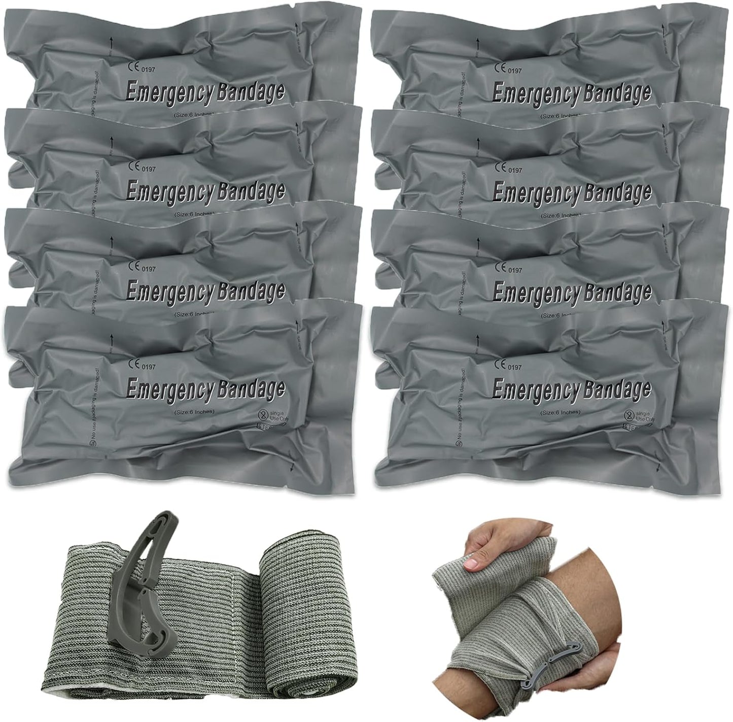 Upgrade Israeli Style Emergency Bandage for Effective Wound Care
