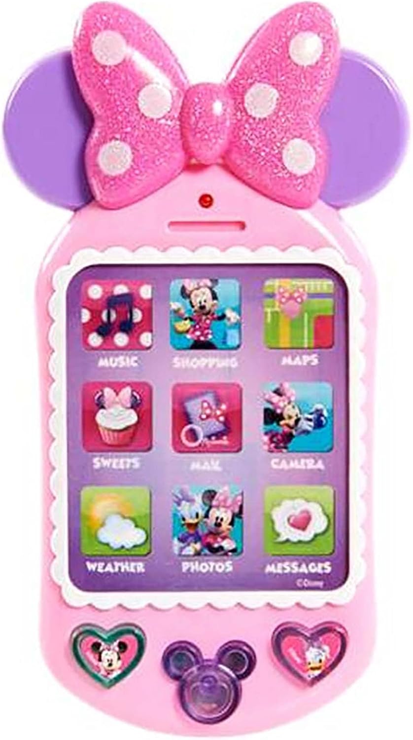 Minnie Bow-Tique Pretend Play Cell Phone - Lights & Sounds Fun!