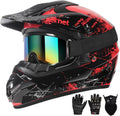 SPARK Dirt Bike Helmet Youth Full Face DOT Approved - Safe Fit