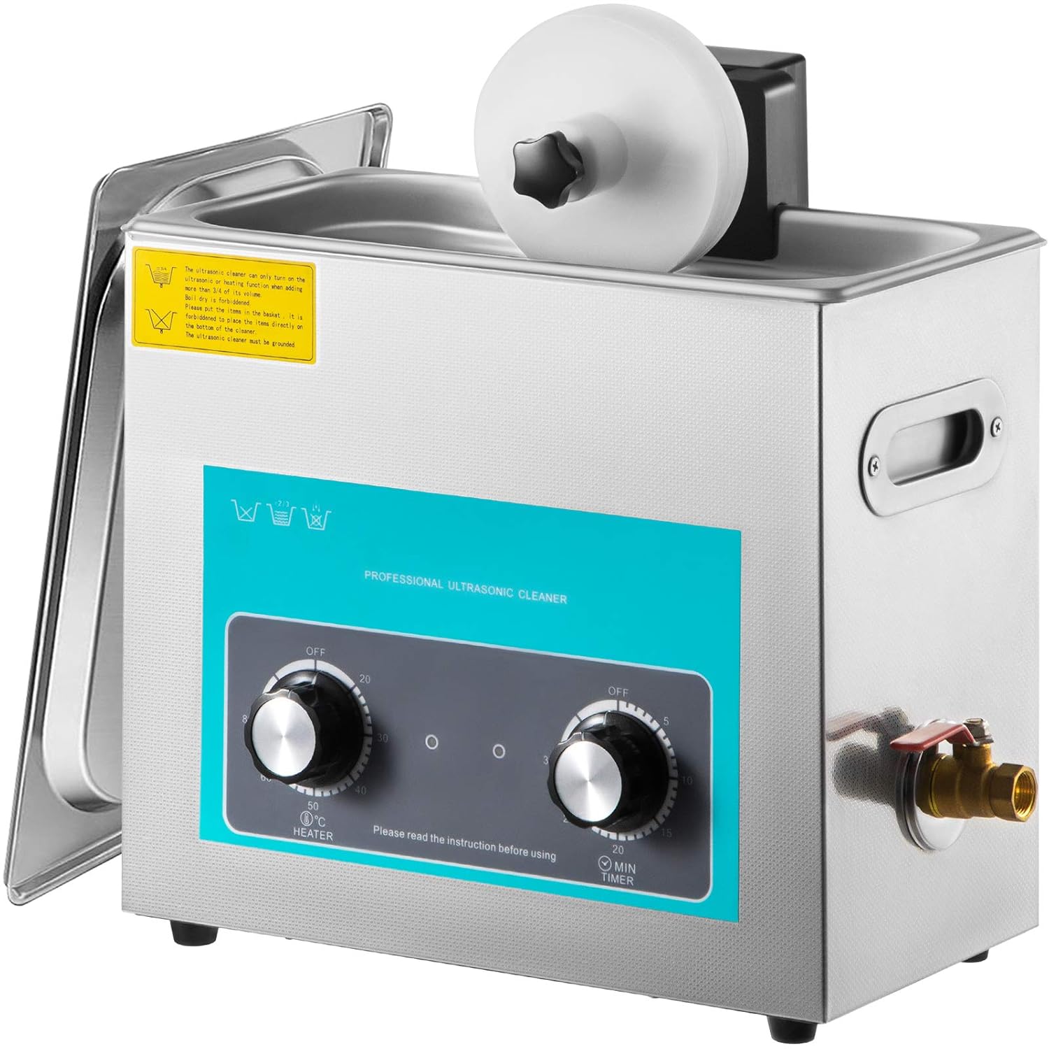 VEVOR Ultrasonic Vinyl Record Cleaner for Deep Cleaning Records