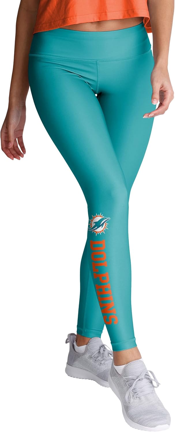 FOCO Women's NFL Team Logo Leggings for Ultimate Comfort