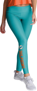 FOCO Women's Team Logo Leggings - Tea-Colored Official Fit