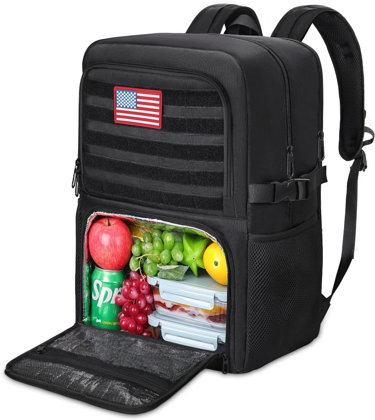BERTASCHE Lunch Backpack with Insulated Cooler for Travel