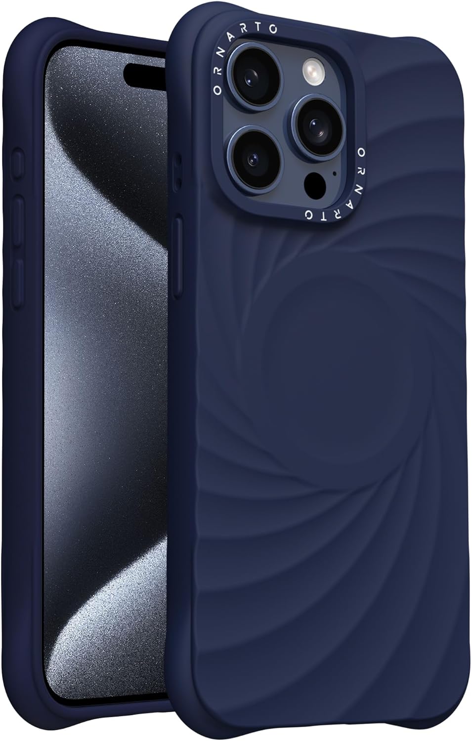 ORNARTO Vortuxe iPhone 15 Pro Case with 2X MIL-STD Protection