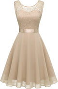 Short Homecoming Dress for Teens - Flowy A-Line Lace Cocktail Dress