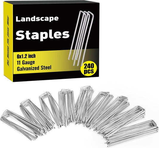 Premium HongWay 6 Landscape Staples - 240 Pack