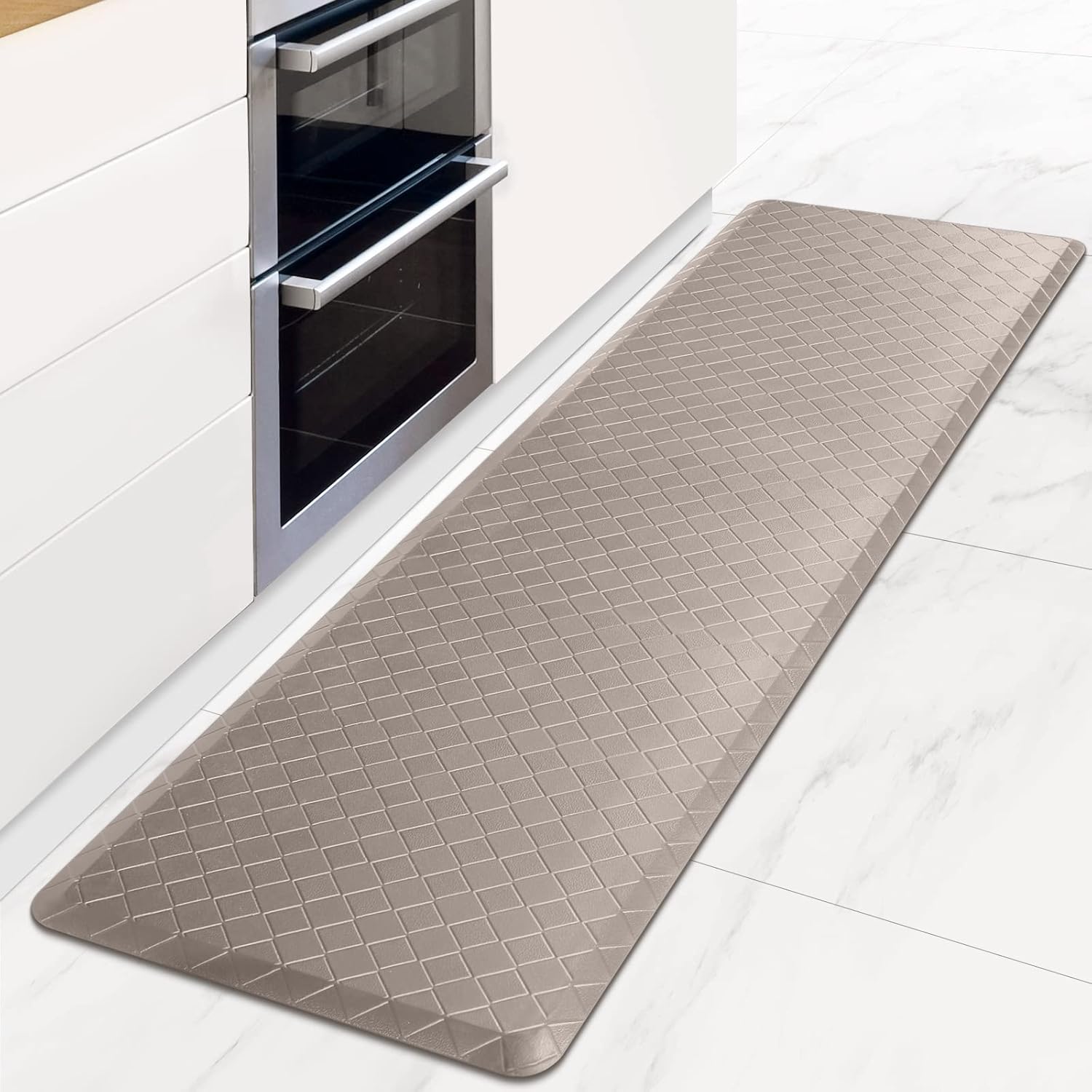 HappyTrends Kitchen Runner Rugs Anti-Fatigue Comfort Mat 17.3x60