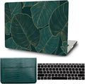 MacBook 12 Inch Case Hard Shell Plastic Cover & Keyboard Skin - Green