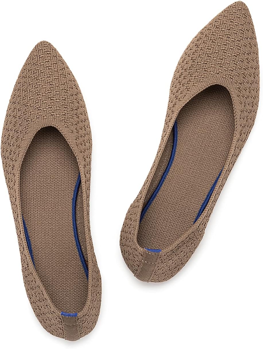 Frank Mully Womens Pointed Toe Flats for Comfort and Style