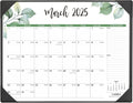 Cabbrix Desk Calendar 2025-2026 with Desk Mat - Large 22 x 17 in