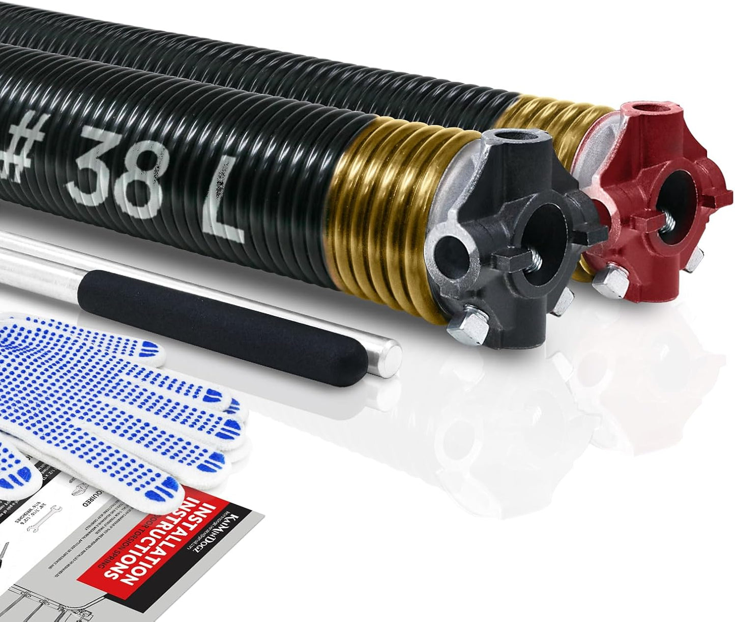 High Precision Garage Door Torsion Springs Set for Replacement