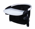 phil&teds Black Portable High Chair: Clip-On Convenience