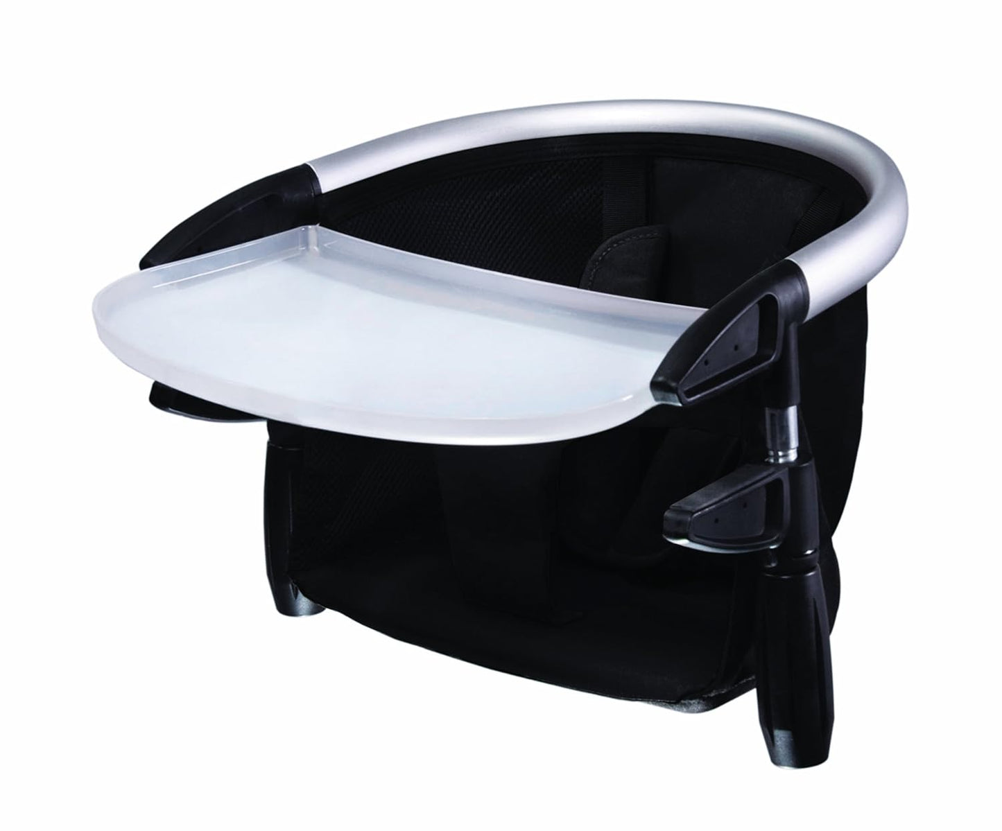 phil&teds Black Portable High Chair: Clip-On Convenience