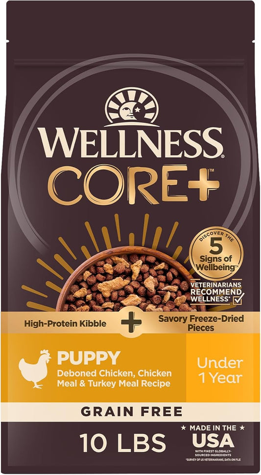 Wellness CORE+ Puppy Dry Dog Food with Freeze Dried Pieces